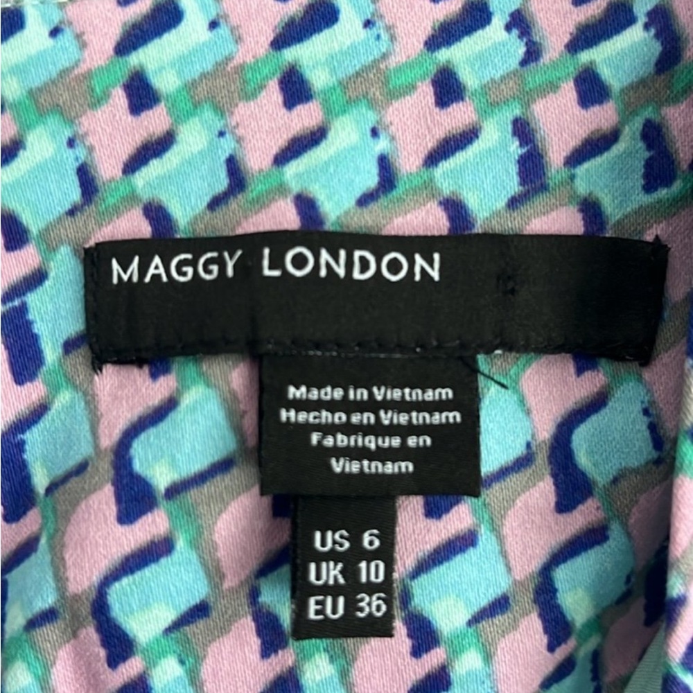 Maggy London sleeveless dress women’s size 6 - Picture 2 of 4